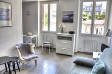 Location meublée temporaire mensuelle d'un studio moderne pour 2 dans le quartier des Antiquaires - Préfecture à Marseille 6ème