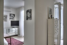 Location meublée temporaire d'un appartement de standing avec 2 chambres et un jardin dans le quartier du Roucas Blanc à Marseille